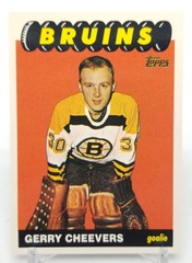 2001-02 Topps Rookie Reprints Gerry Cheevers #31